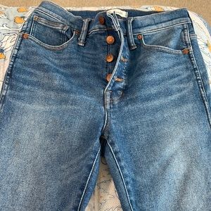 Madewell High rise jean